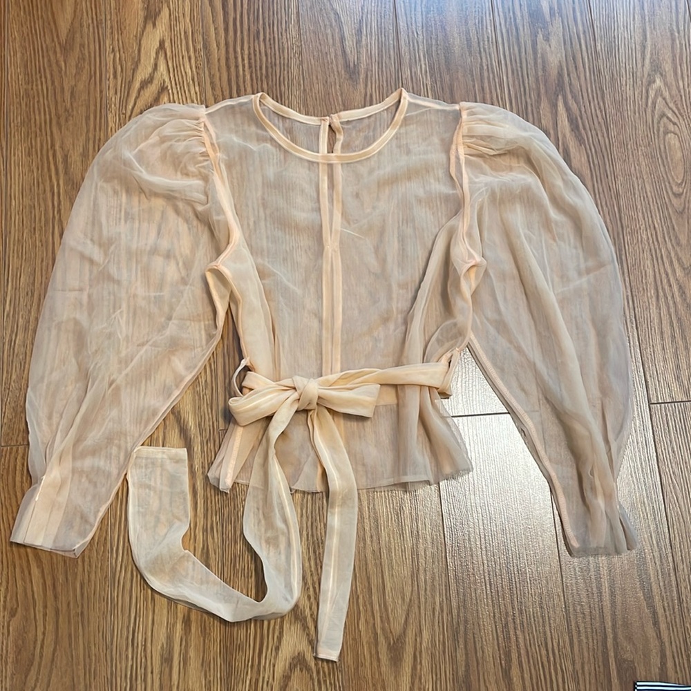 J. CREW Mesh Blouses